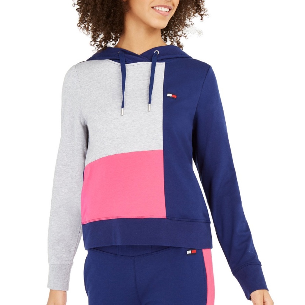 🎉HP🎉Tommy Hilfiger Sport Color Blocked Hoodie XS
